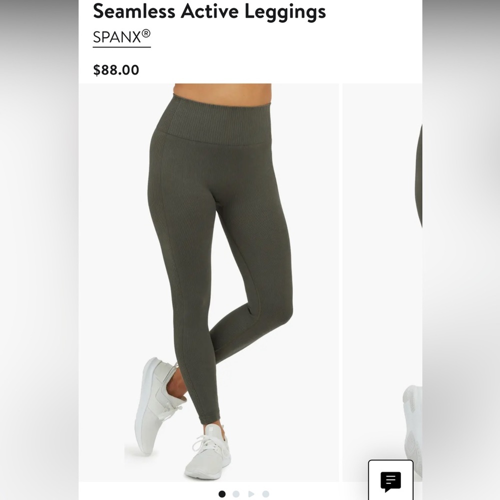 Spanx Soft Stretch Seamless Leggings NWT